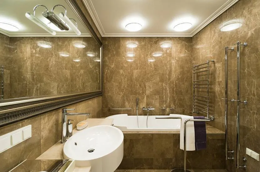 ванна потолок дизайн