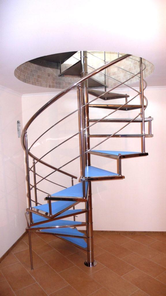 комбинированные винтовые лестницы
