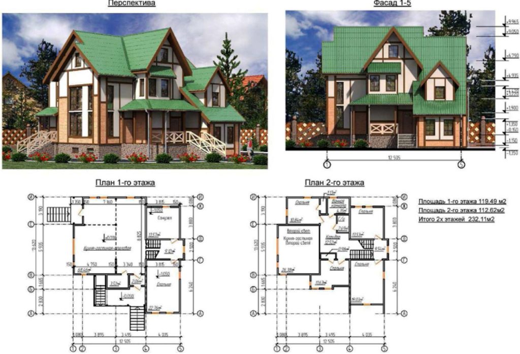 строительство домов под ключ проекты